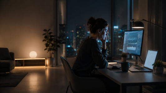 Qué es la luz azul y cómo puede influir en tus ojos, tu descanso y tu rutina nocturna