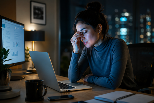 Fatiga visual digital: causas, señales y cómo cuidar tu mirada en una rutina cada vez más conectada