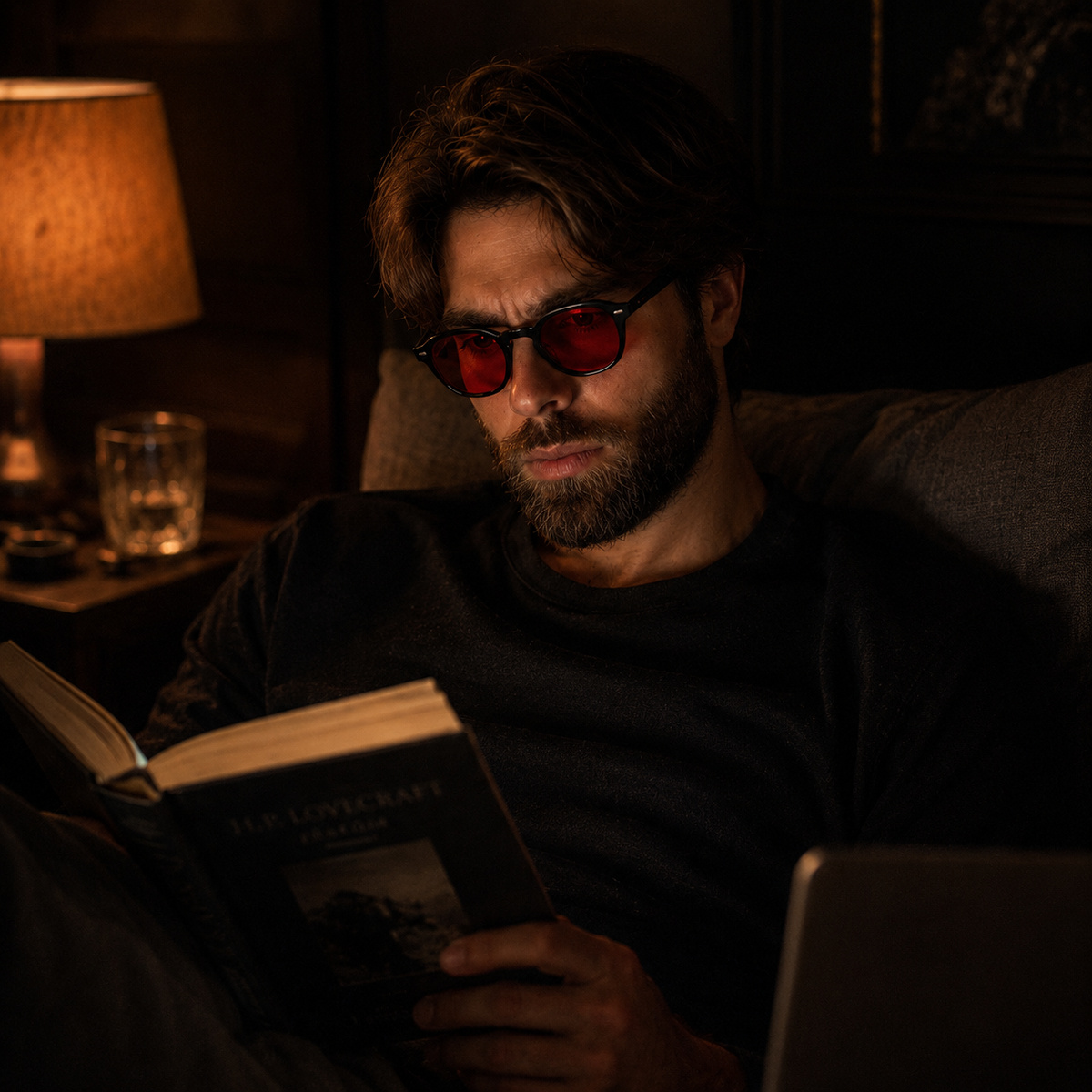 CoherX — Gafas de Lente Roja